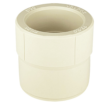 Муфта полипропиленовая Valfex переходная 63 х 50 мм серая (10006350Г)