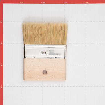 Кисть плоская смешанная щетина без ручки Wenzo 100х14 мм для красок на любой основе