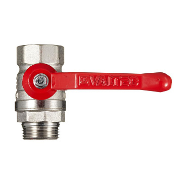 Кран шаровой латунный Valtec 3/4 ВР(г) х 3/4 НР(ш) ручка прямой (VT.121.N.05)