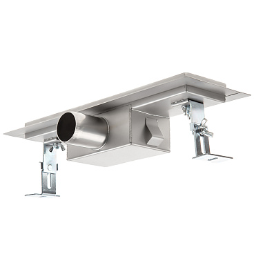 Лоток душевой Ore с гидрозатвором 300х65 мм d40 мм решетка из нержавеющей стали (Drain H3)