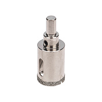 Коронка алмазная Kranz (KR-92-0009) по стеклу/керамике/керамограниту d28 мм
