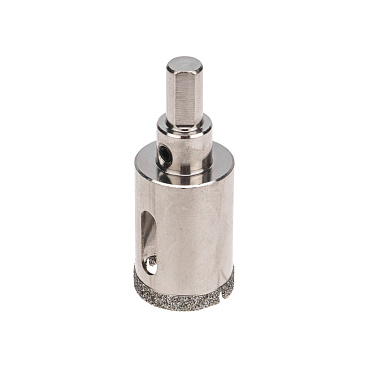 Коронка алмазная Kranz (KR-92-0009) по стеклу/керамике/керамограниту d28 мм