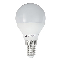 Лампа светодиодная Онлайт E14  2700К 10 Вт 700 Лм 220-240 В шар матовая