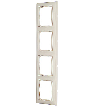 Рамка для кабель-канала 80х40/60 мм DKC Viva белая 2 модуля (10043)