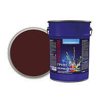 Грунт-эмаль по ржавчине 3в1 Простокрашено шоколадная глянцевая 5 кг
