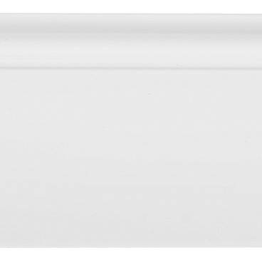 Плинтус экополимер Cosca 79х13х2000 мм белый (PX002)