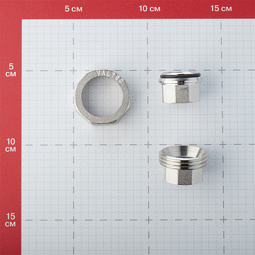 Американка прямая Valtec 1/2 ВР х 1/2 ВР латунная (VTr.340.N.0004)