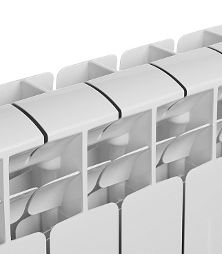 Радиатор биметаллический Rifar Base Ventil 500 мм 6 секций 3/4 нижнее правое подключение белый