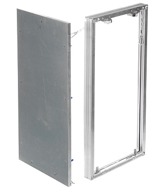 Люк ревизионный под плитку Хаммер Гиппократ-П алюминиевый 300х600 мм скрытый нажимной