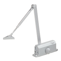 Доводчик дверной Corsa Deco (25-45 кг) серебро