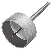 Коронка твердосплавная Практика по бетону d125 мм с переходником (917-958)