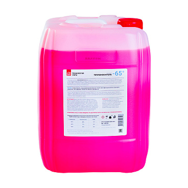 Теплоноситель Технология Уюта -65 °С 10 кг на основе этиленгликоля