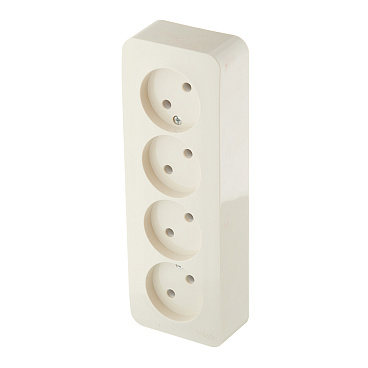 Розетка Systeme Electric Blanca накладная бежевая (BLNRA000417)