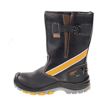 Сапоги рабочие шерстяной мех размер 45 черные Мистраль Ultra (128737)