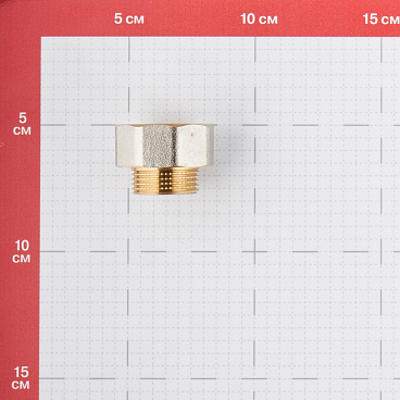 Переходник 1 ВР(г) х 3/4 НР(ш) латунный