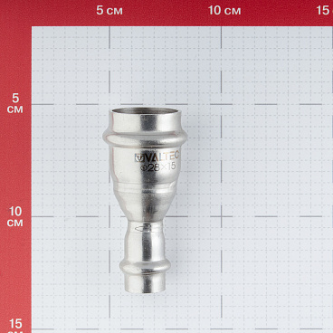 Муфта Valtec (VTi.903.I.002815) 28х15 мм нержавеющая сталь