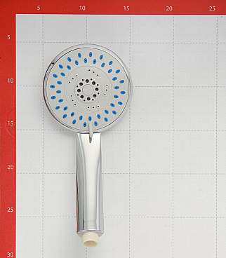 Лейка для душа Union d105 мм 5 режимов без шланга пластик хром (MW018)