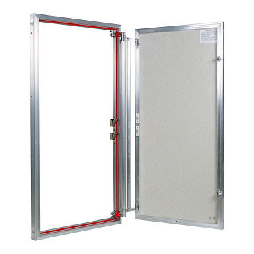 Люк ревизионный под плитку Практика EuroFormat-R алюминиевый 600х1200 мм скрытый нажимной