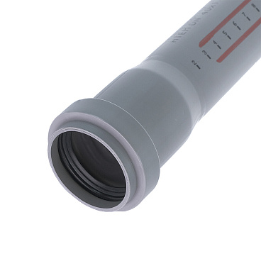 Труба канализационная Ostendorf HTEM d32x1000 мм пластиковая для внутренней канализации (110040)