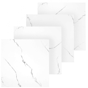 Керамогранит Grasaro Softmarble белый 600х600х9 мм (5 шт.=1,8 кв.м)