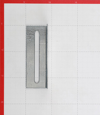 Уголок скользящий оцинкованный 40х40х120х2 мм