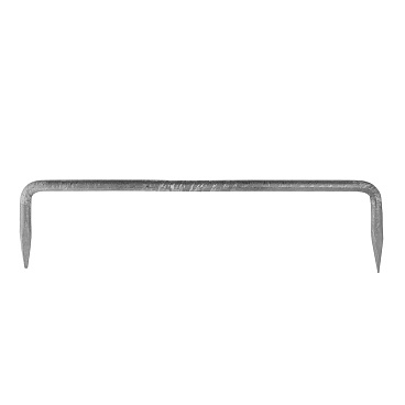 Скоба строительная кованая d10 350х70 мм (10 шт.)