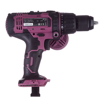 Дрель-шуруповерт ударная аккумуляторная КМ АТОМ 18 В без АКБ и ЗУ (CID-182)