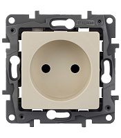 Розетка Legrand Etika встраиваемая слоновая кость (672320)