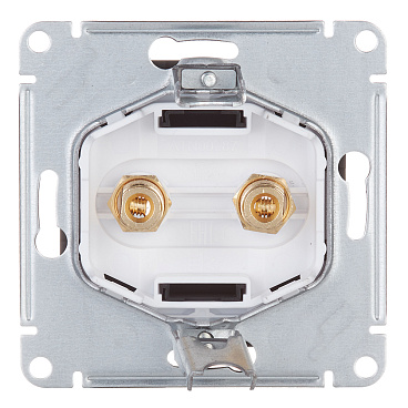 Розетка аудио Systeme Electric AtlasDesign встраиваемая карбон (ATN001087)