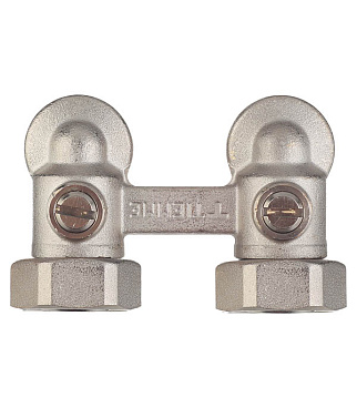 Узел нижнего подключения угловой 3/4 EK х 3/4 EK для радиатора (3390002)