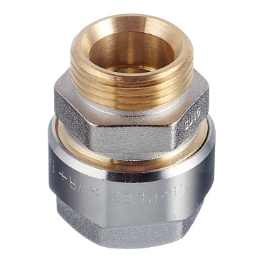 Адаптер трубный Simplex Plus 3/4 х G 3/4 НР для стальных труб (F13080)