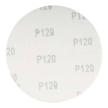 Диск шлифовальный Hesler d125 мм P120 на липучку (5 шт.)