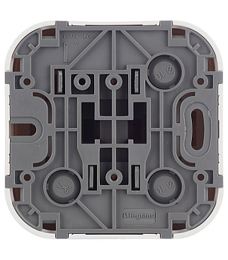 Выключатель Legrand Quteo одноклавишный накладной белый (782200)