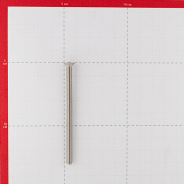 Винт нержавеющая сталь M5x80 мм DIN 965 потайная головка (2 шт.)