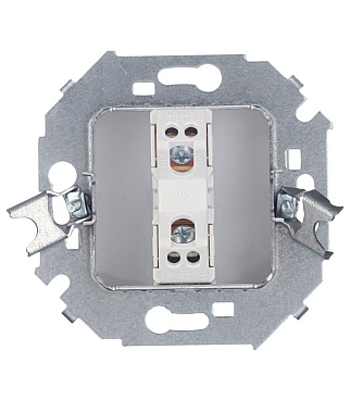 Выключатель Simon 15 одноклавишный встраиваемый белый (1591101-030)