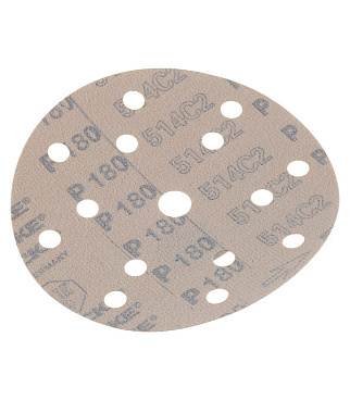 Диск шлифовальный Starcke d150 мм P180 на липучку перфорированный (5 шт.)