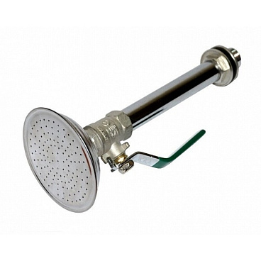 Лейка для душа из нержавеющей стали с краном SH-408 d90 мм