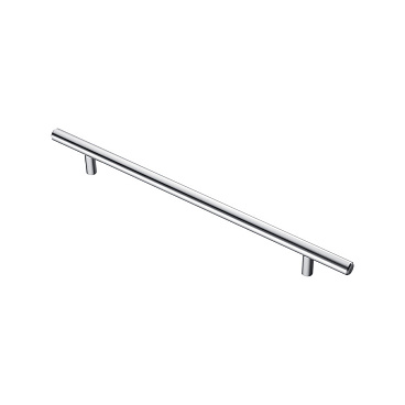 Ручка-рейлинг мебельная Kerron Metallic d10 мм металлическая хром (R-3010-224)