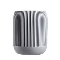 Стакан для ванной Fora Bonna настольный полирезин серый (FOR-BON044)