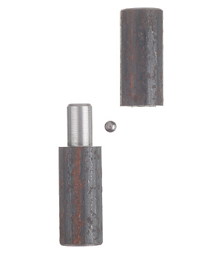 Петля гаражная универсальная разъемная 25х110 мм цинк