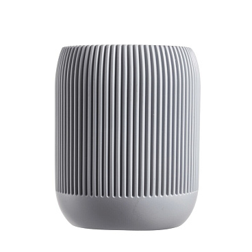 Стакан для ванной Fora Bonna настольный полирезин серый (FOR-BON044)