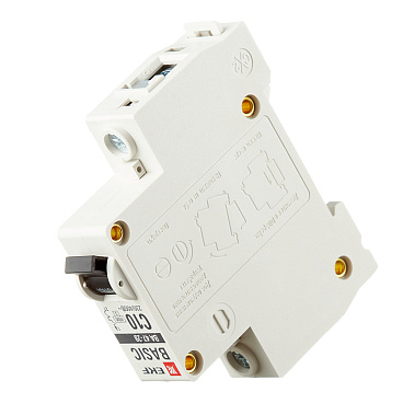Автоматический выключатель модульный EKF Basic ВА 47-29 1P 10А тип C 4,5 кА 230 В (mcb4729-1-10C)