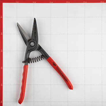 Ножницы по металлу NWS 250 мм прямые (060-12-250)