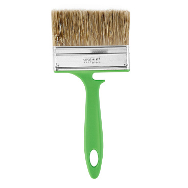 Кисть плоская смешанная щетина пластиковая ручка Wenzo Pro 100х12 мм для антисептиков