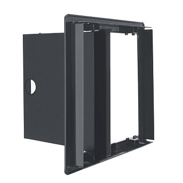 Люк ревизионный Центр Тагис ЛР пластиковый 150х150 мм врезной графит