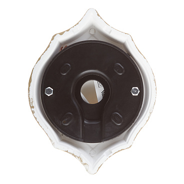 Светильник садово-парковый настенный Svet Леда белый E27 60 Вт IP44 (1201-00071)