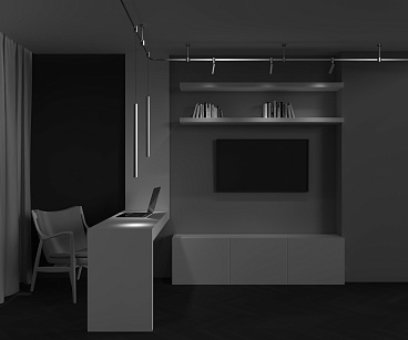 Трековый светильник Technical TR156-1-5W4K-PT