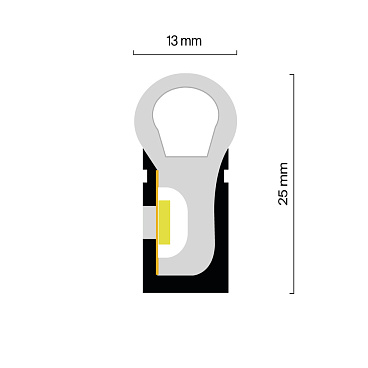 Гибкий неон Led Strip 201234