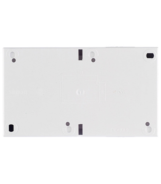 Блок выключатель и розетка Simon 15 Aqua одноклавишный накладной белый (1594511-030)