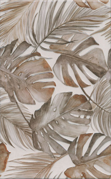 Левада коричневый глянцевый 6412 25х40